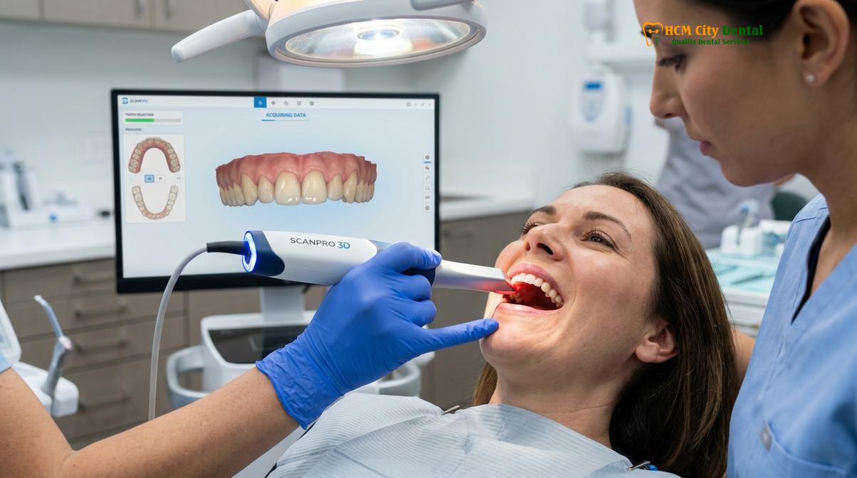 Visual illustration of design dental smiles
