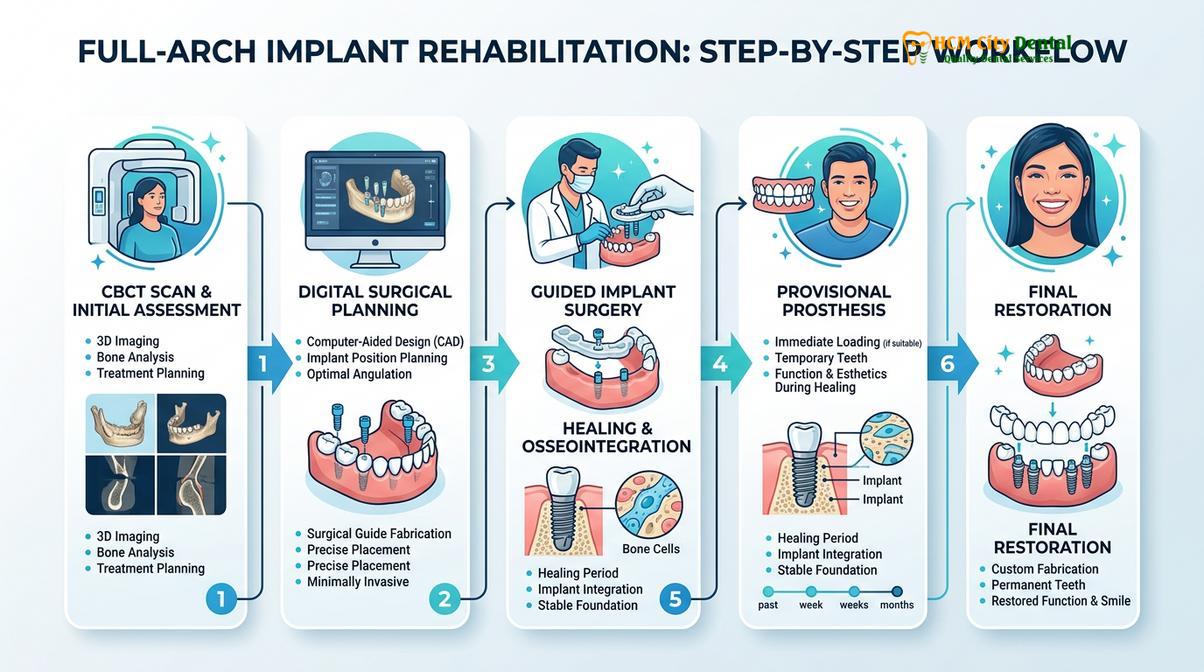 Visual illustration of design dental smiles