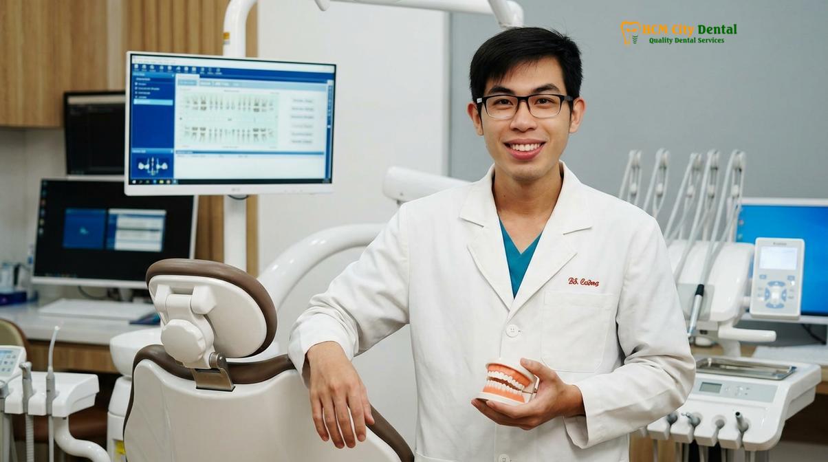 Dr. Nguyen Van Cuong DDS at HCMC Dental Clinic