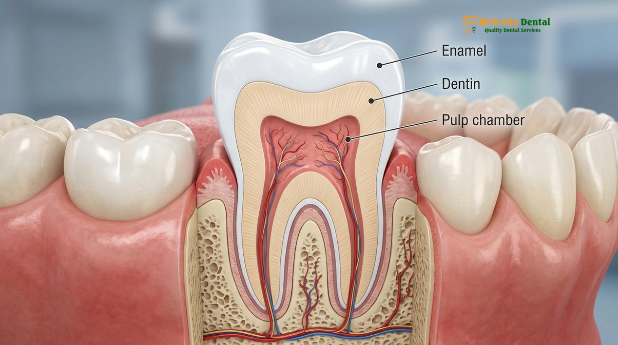 Clinical photography related to enamel vs porcelain