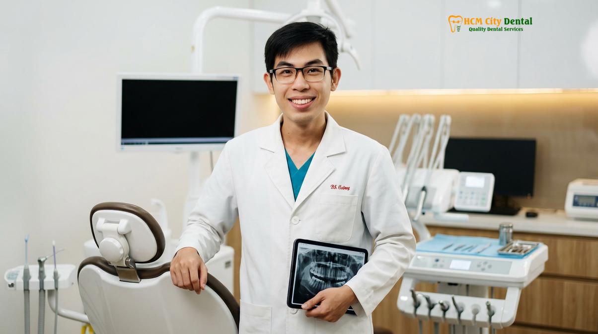 Dr. Nguyen Van Cuong DDS at HCMC Dental Clinic