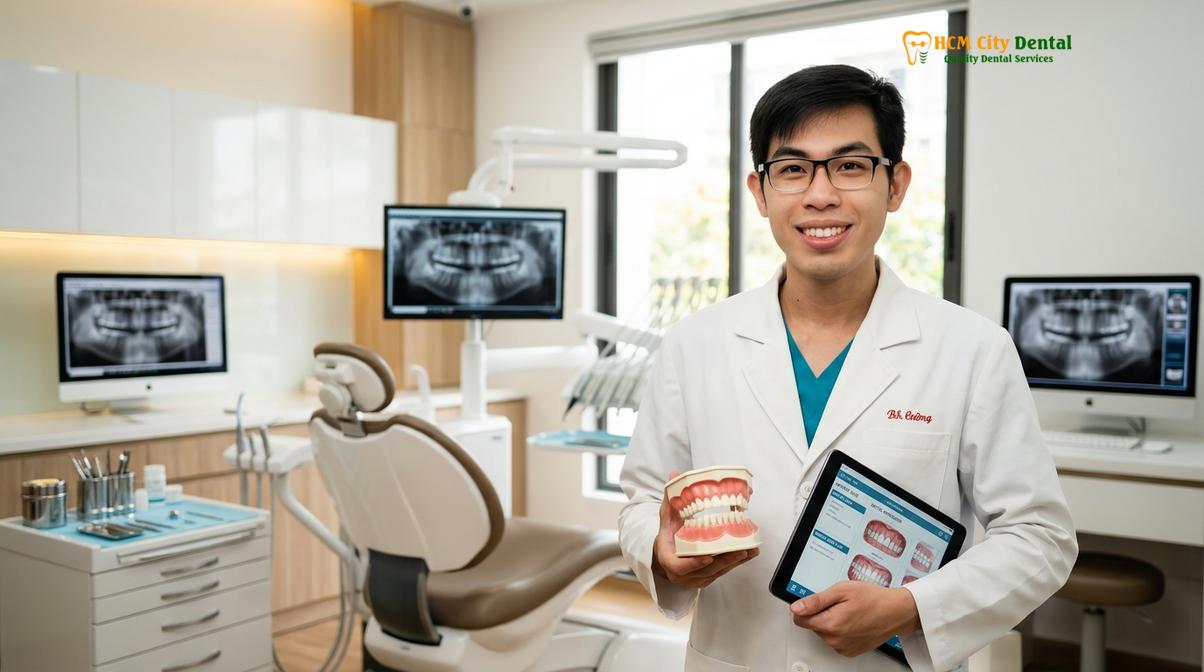 Dr. Nguyen Van Cuong DDS at HCMC Dental Clinic