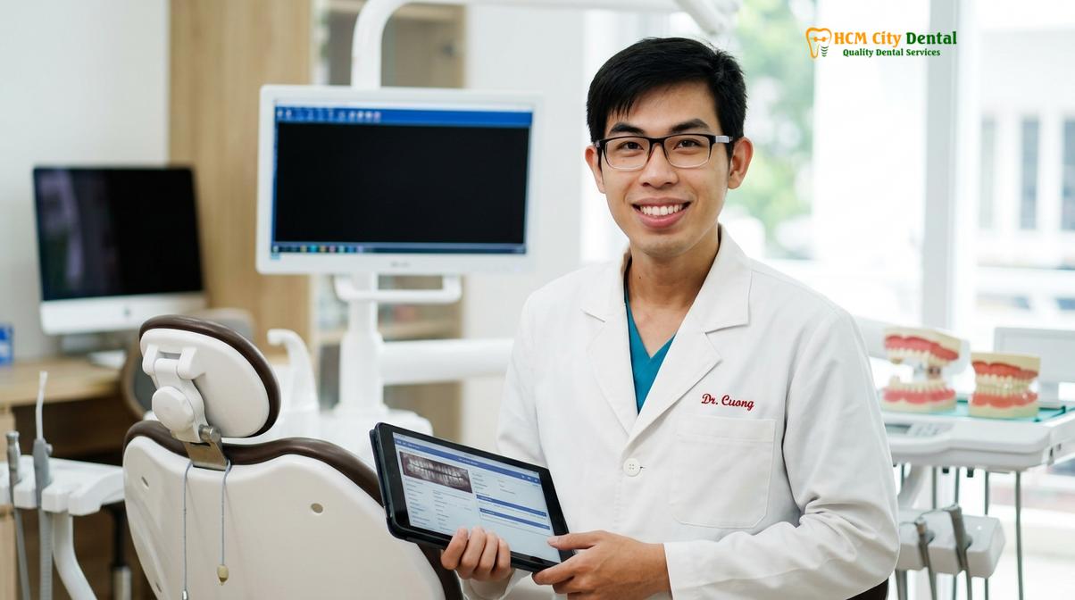 Dr. Nguyen Van Cuong DDS at HCMC Dental Clinic