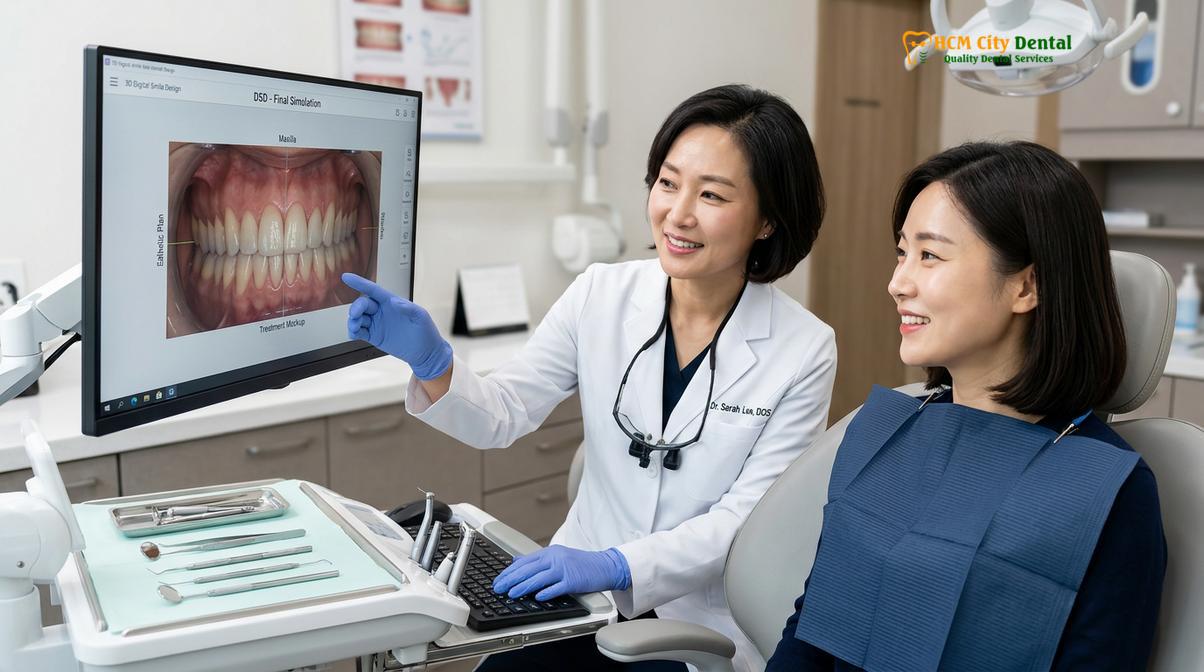 Clinical case study related to dental tourism vietnam from south korea