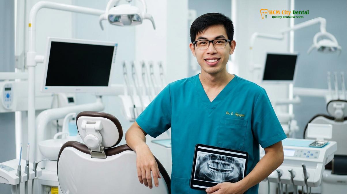 Dr. Nguyen Van Cuong DDS at HCMC Dental Clinic