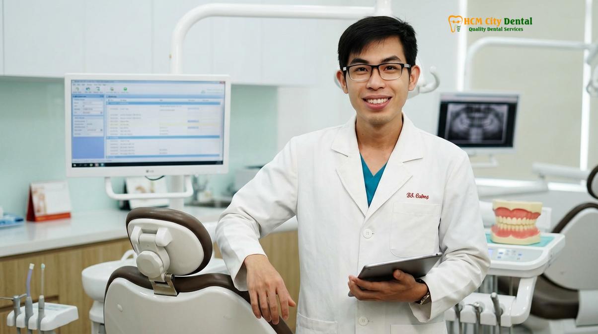 Dr. Nguyen Van Cuong DDS at HCMC Dental Clinic