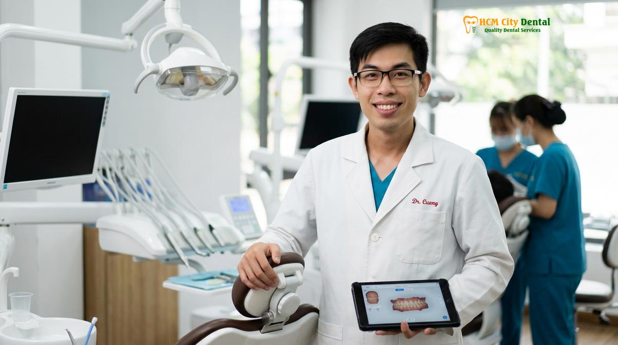 Dr. Nguyen Van Cuong DDS at HCMC Dental Clinic
