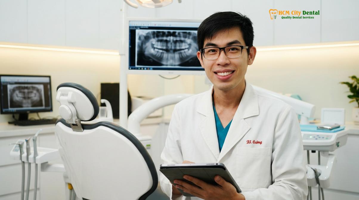 Dr. Nguyen Van Cuong DDS at HCMC Dental Clinic