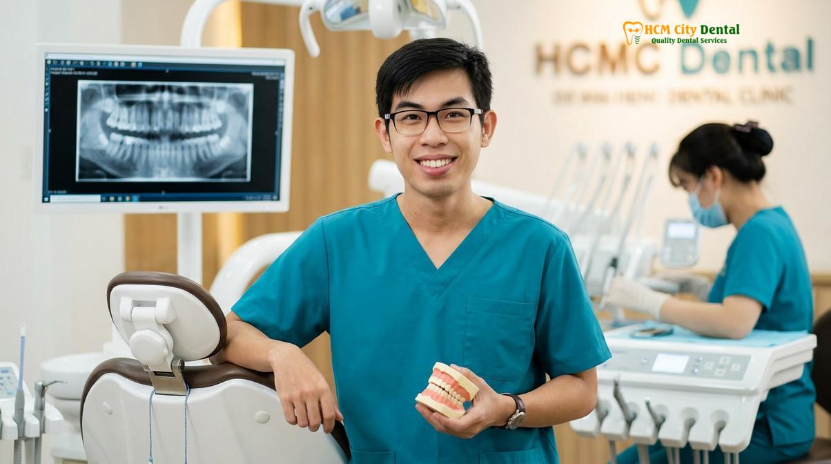 Dr. Nguyen Van Cuong DDS at HCMC Dental Clinic