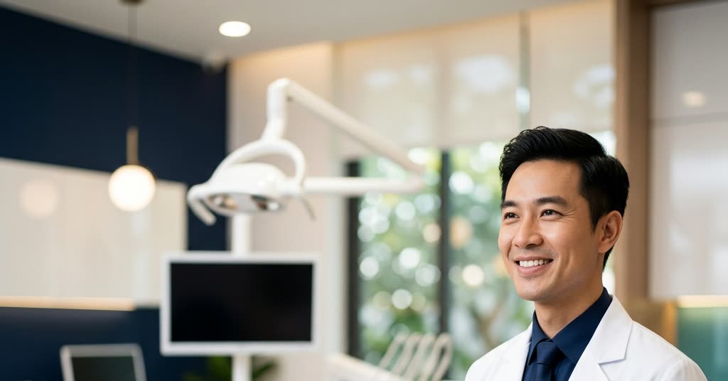 Dr. Nguyen Van Cuong DDS at HCMC Dental Clinic in Ho Chi Minh City