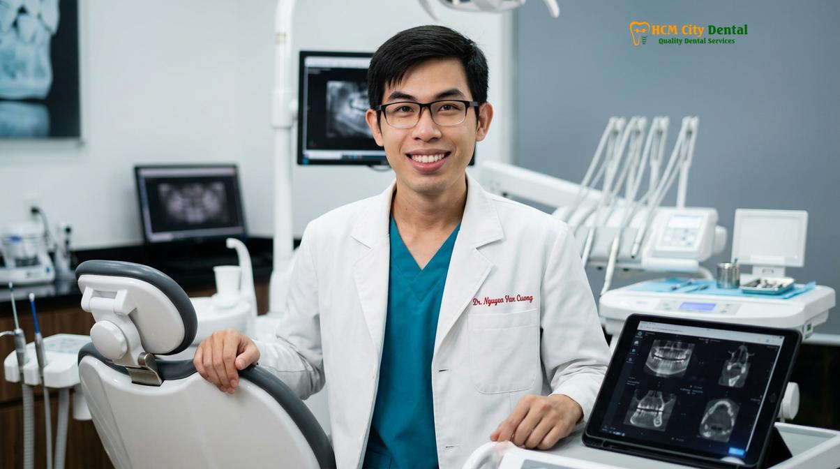 Dr. Nguyen Van Cuong DDS at HCMC Dental Clinic