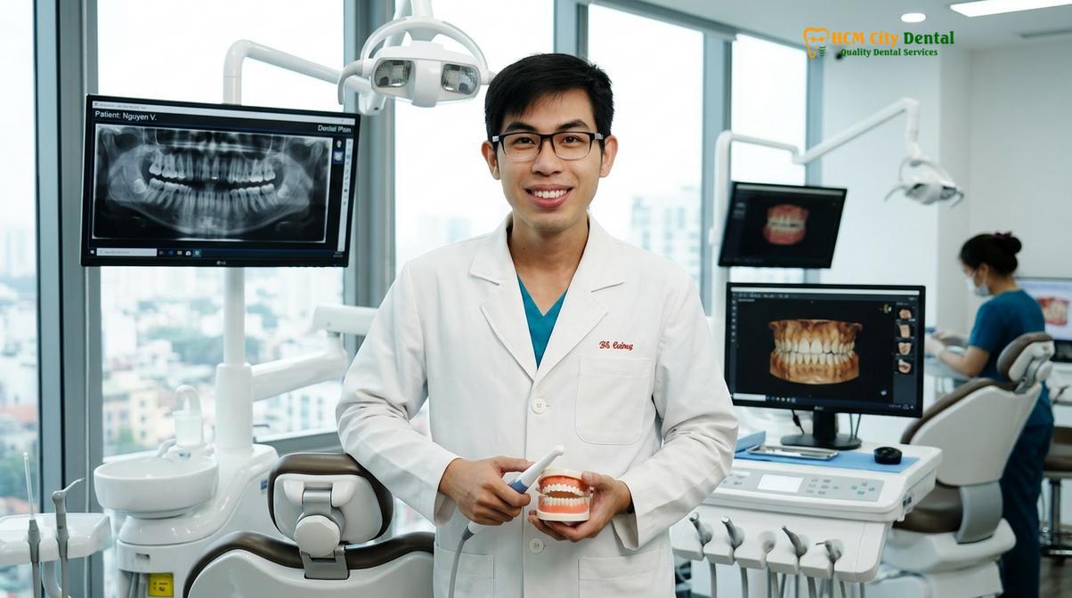 Dr. Nguyen Van Cuong DDS at HCMC Dental Clinic