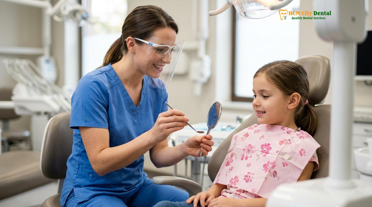Procedure mechanism of pediatric dentist saigon english speaking