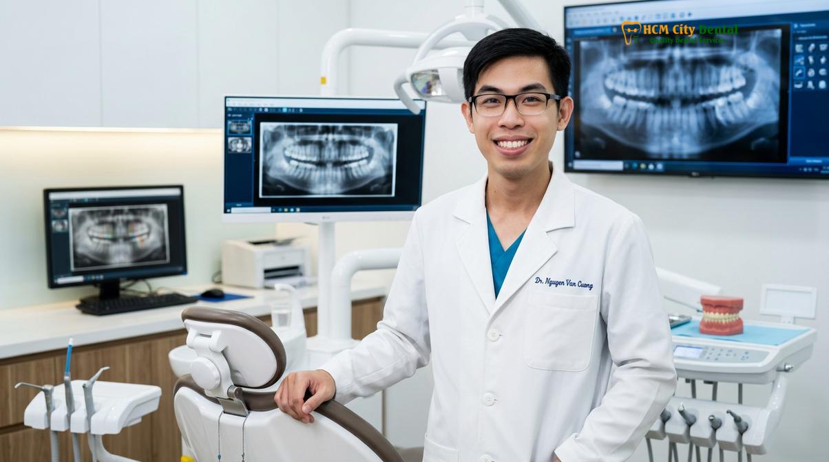 Dr. Nguyen Van Cuong DDS at HCMC Dental Clinic