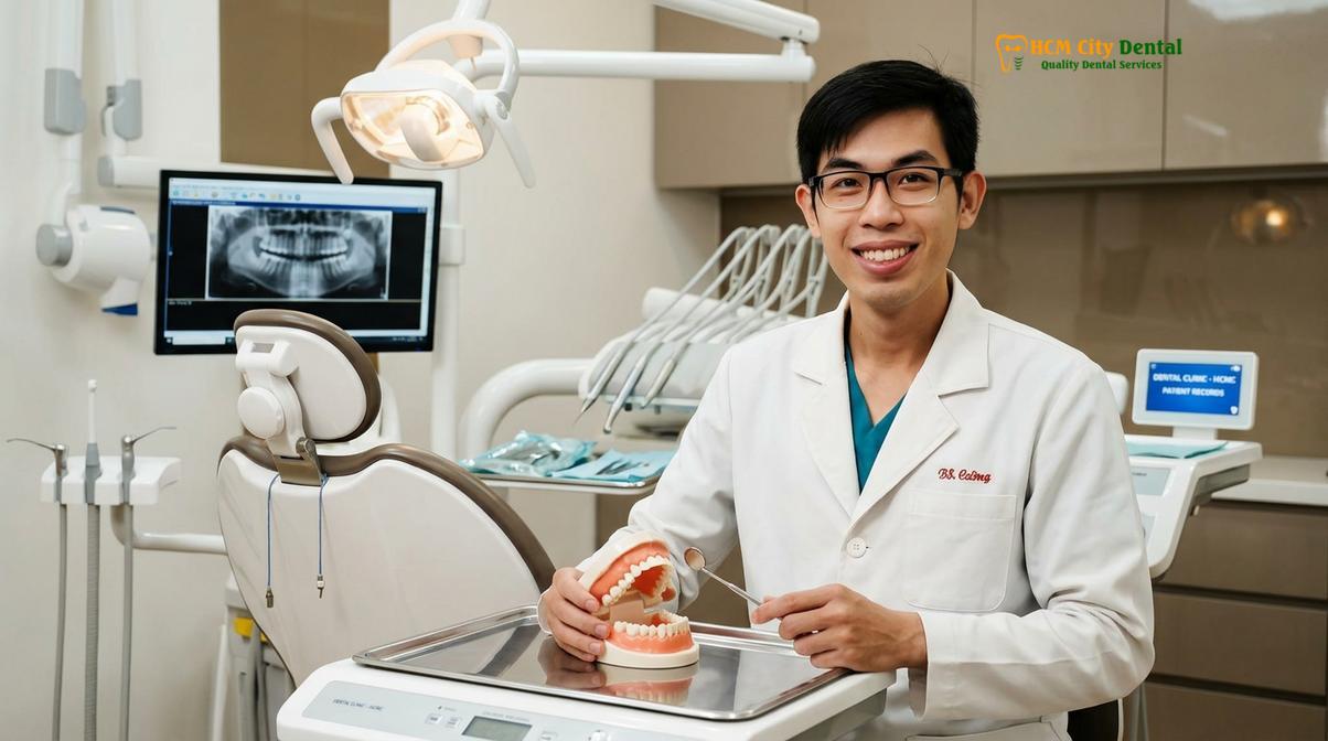 Dr. Nguyen Van Cuong DDS at HCMC Dental Clinic