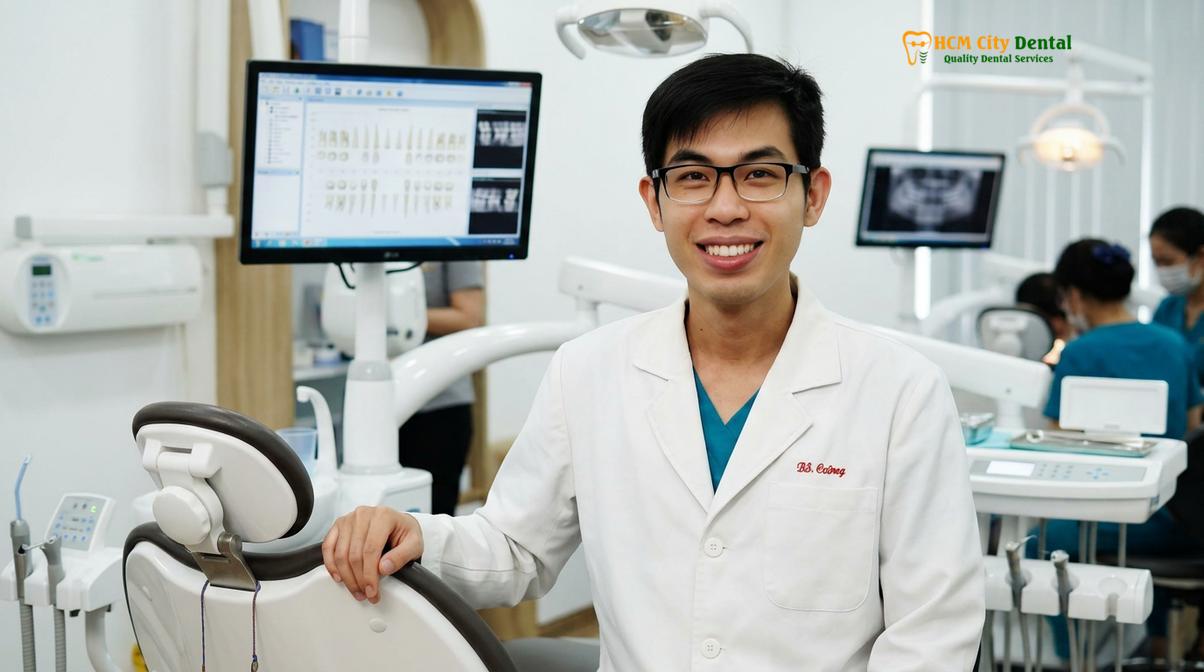 Dr. Nguyen Van Cuong DDS at HCMC Dental Clinic