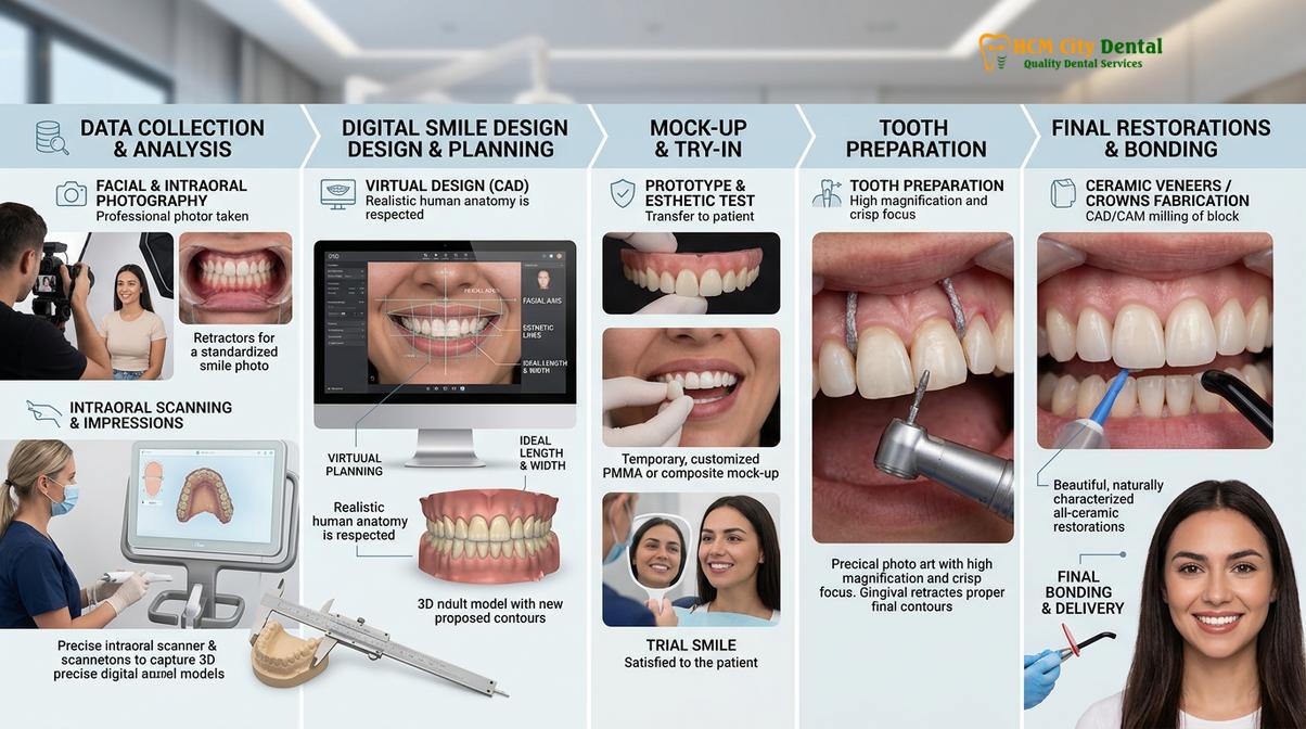 Minh họa về smile makeover vietnam