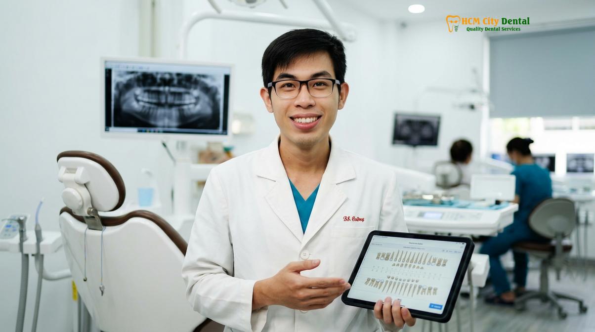 Dr. Nguyen Van Cuong DDS at HCMC Dental Clinic