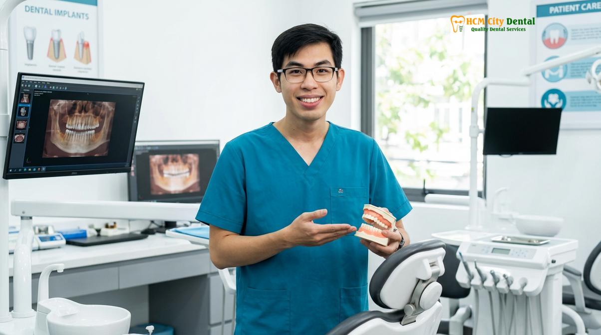Dr. Nguyen Van Cuong DDS at HCMC Dental Clinic