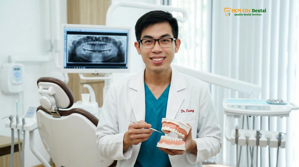 Dr. Nguyen Van Cuong DDS at HCMC Dental Clinic
