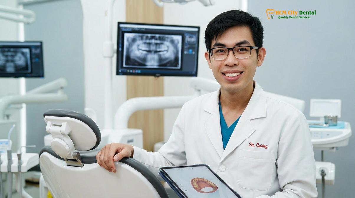 Dr. Nguyen Van Cuong DDS at HCMC Dental Clinic