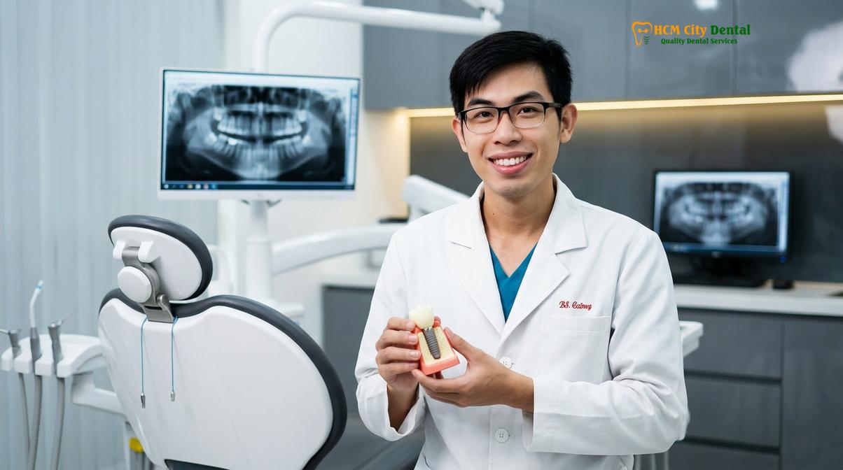 Dr. Nguyen Van Cuong DDS at HCMC Dental Clinic
