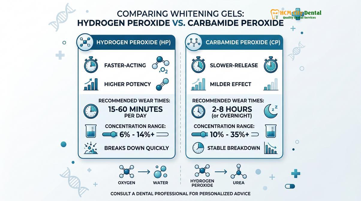 Summary diagram of white dental beauty teeth whitening