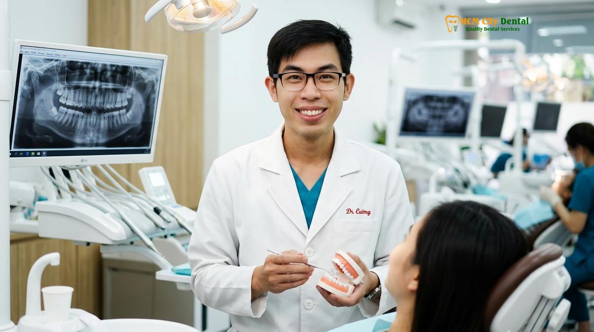 Dr. Nguyen Van Cuong DDS at HCMC Dental Clinic