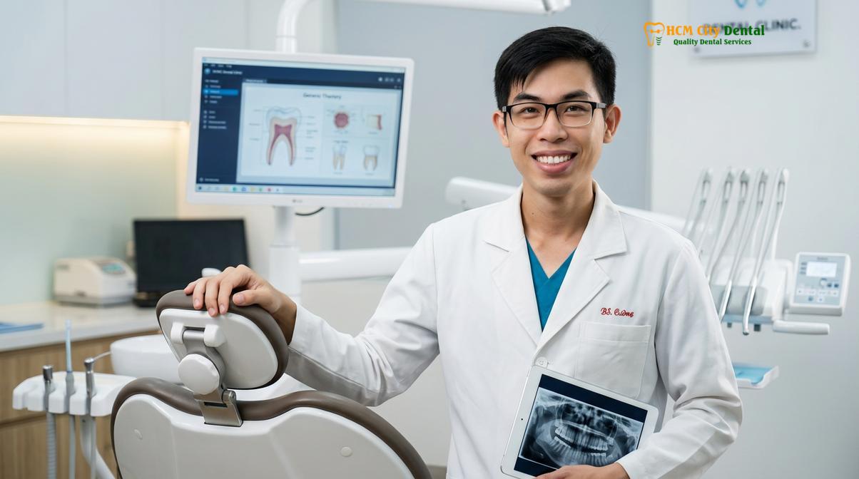Dr. Nguyen Van Cuong DDS at HCMC Dental Clinic