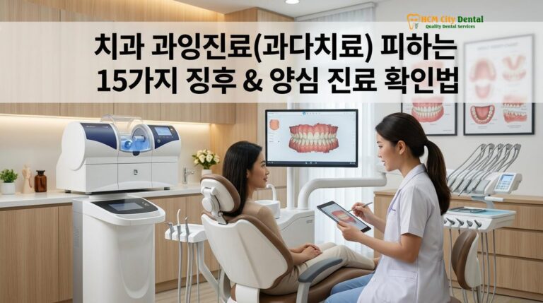 치과 과잉진료(과다치료) 피하는 15가지 징후 & 양심 진료 확인법 — 닥터 끄엉 원장 | HCMC Dental