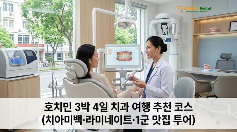 호치민 3박 4일 치과 여행 추천 코스 (치아미백·라미네이트·1군 맛집 투어) — 닥터 끄엉 원장 | HCMC Dental