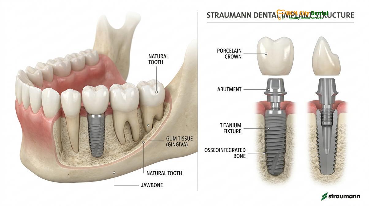Premium titanium implants used in Vietnam are identical to those used in Western clinics.