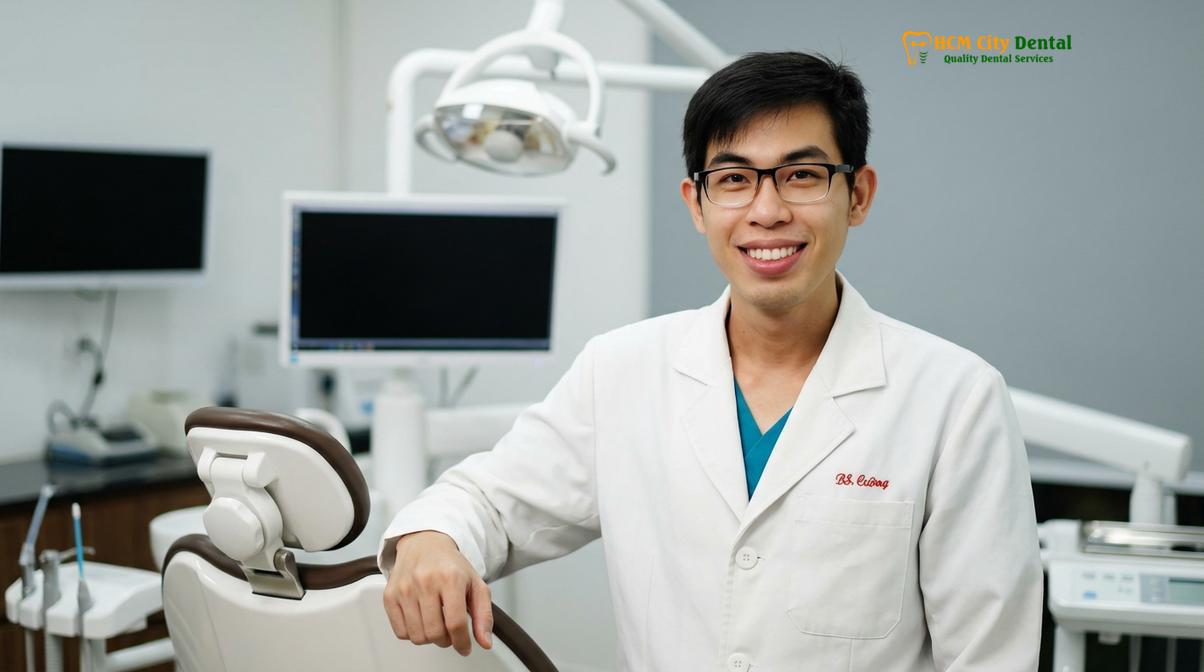 Dr. Nguyen Van Cuong, Chief Clinical Director, specializing in aesthetic rehabilitations.