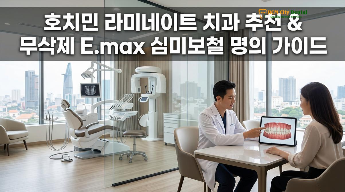 호치민 라미네이트 치과 추천 & 무삭제 E.max 심미보철 명의 가이드 — 닥터 끄엉 원장 | HCMC Dental