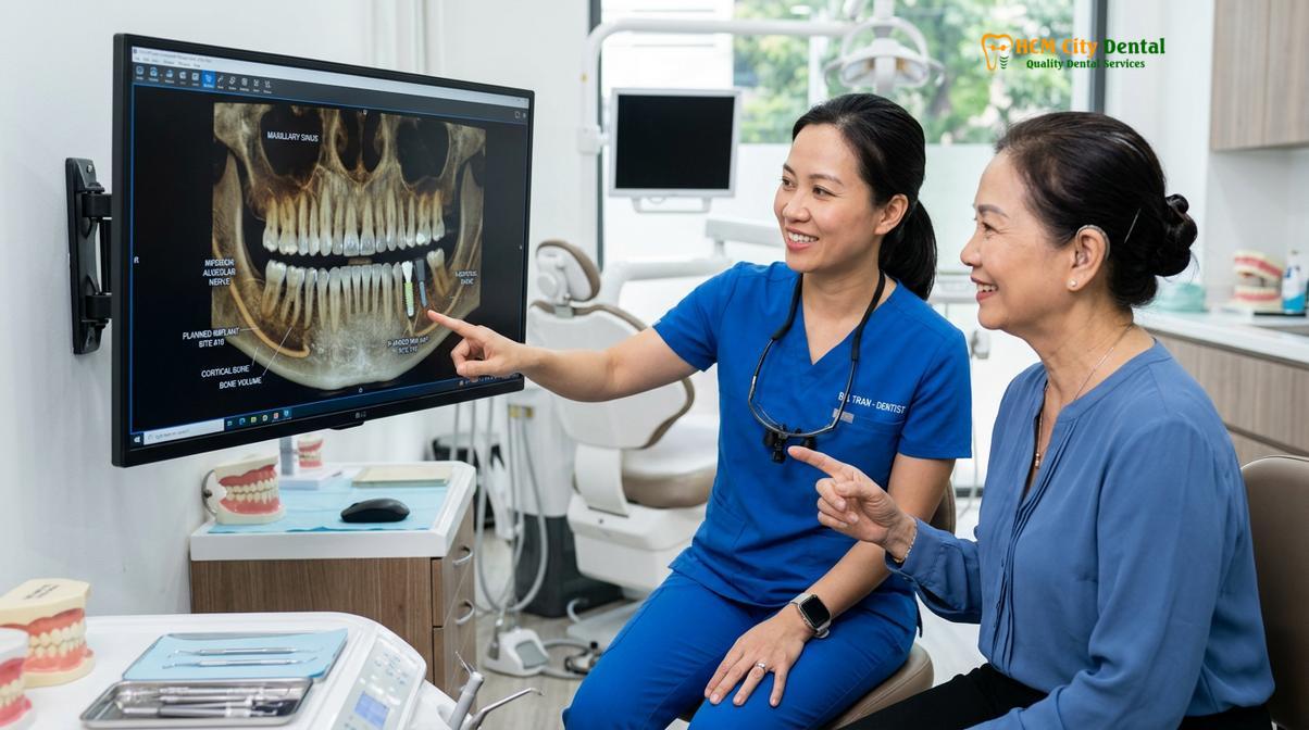 Comprehensive bilingual consultations ensure clear communication of treatment plans.