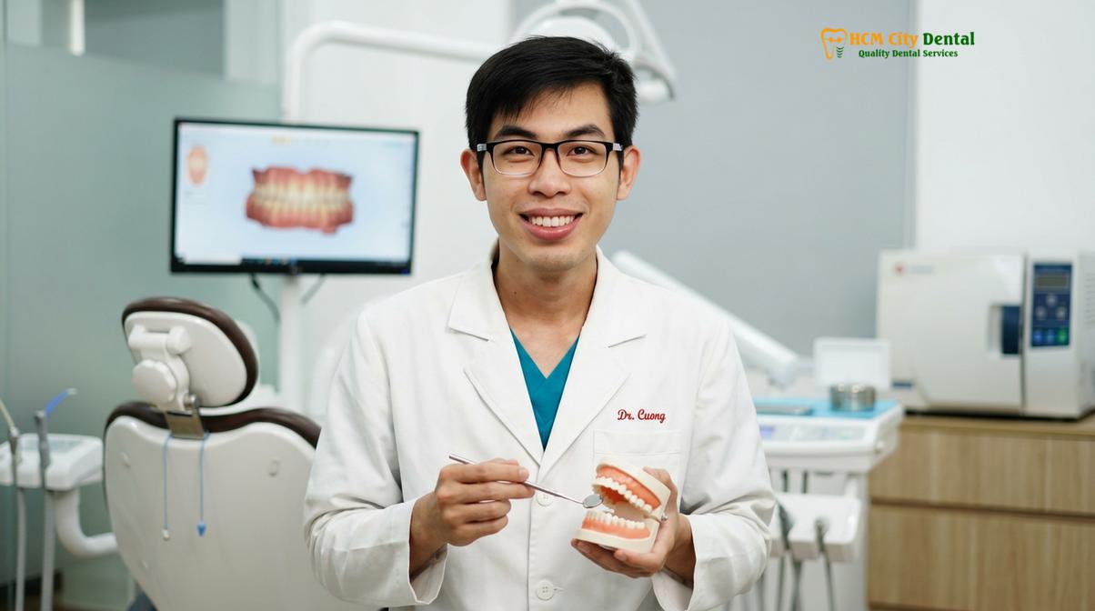 Dr. Nguyen Van Cuong DDS, leading bilingual consultations and advanced clinical care.