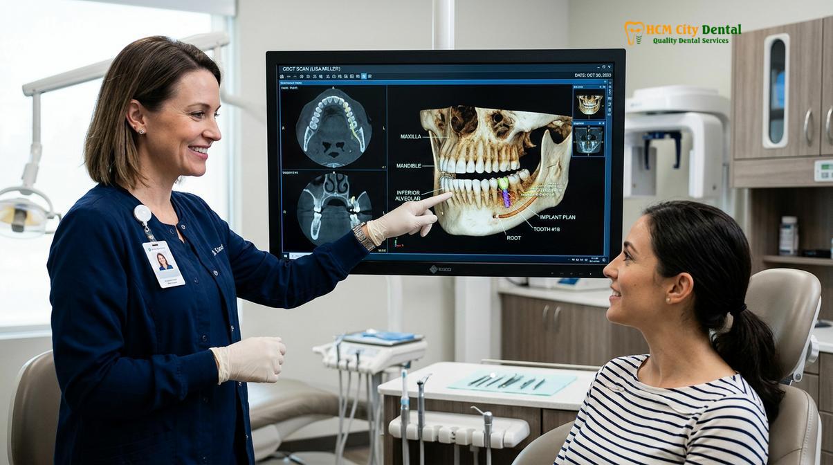 Collaborative treatment planning involves reviewing digital scans to ensure patient understanding and comfort.
