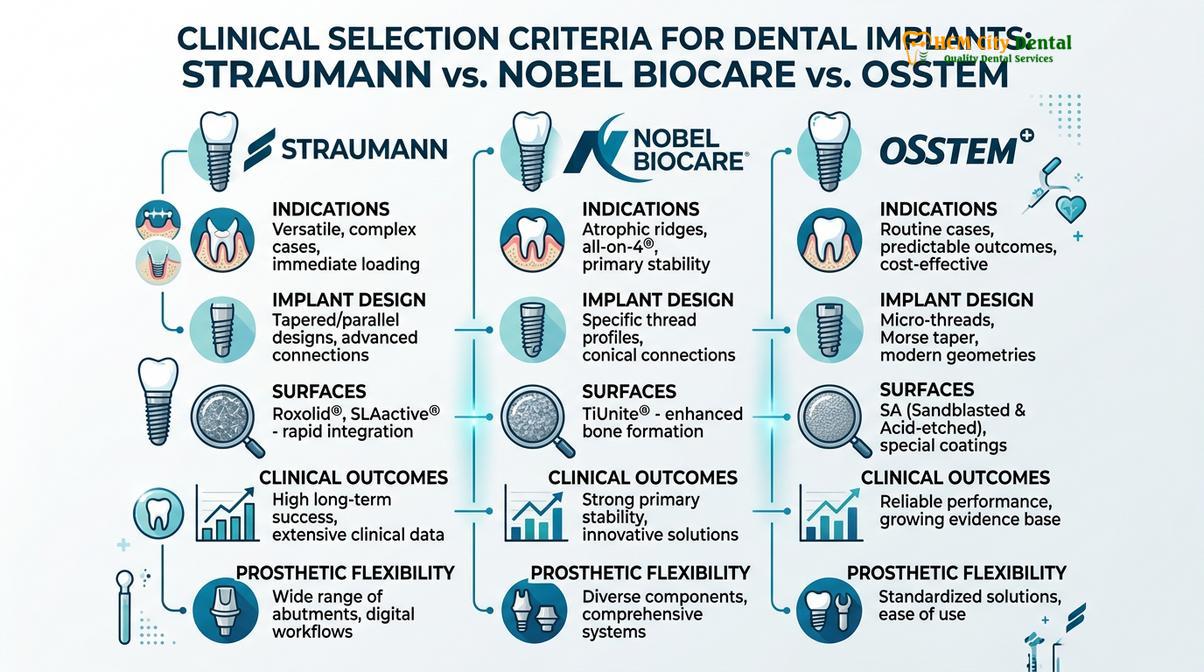 Comparing top-tier implant systems helps patients balance clinical needs with their financial budget.