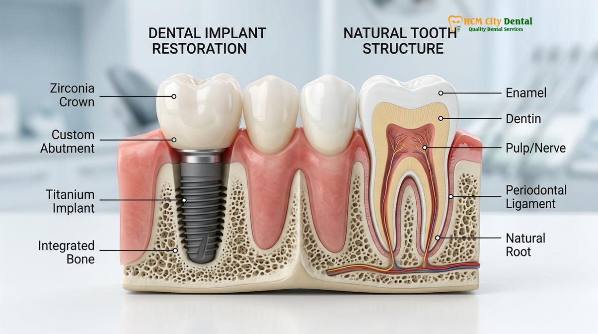 Digital 3D CBCT diagnostic planning ensures precise implant placement for international patients.