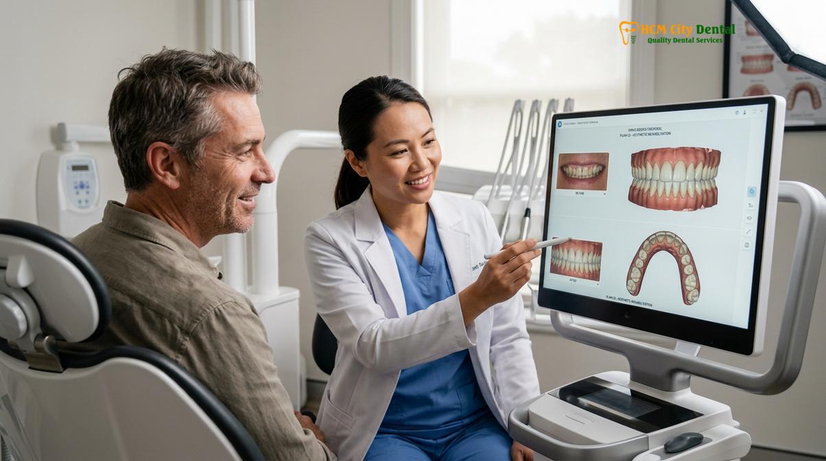 Comprehensive digital smile design consultations ensure predictable, aesthetic outcomes.