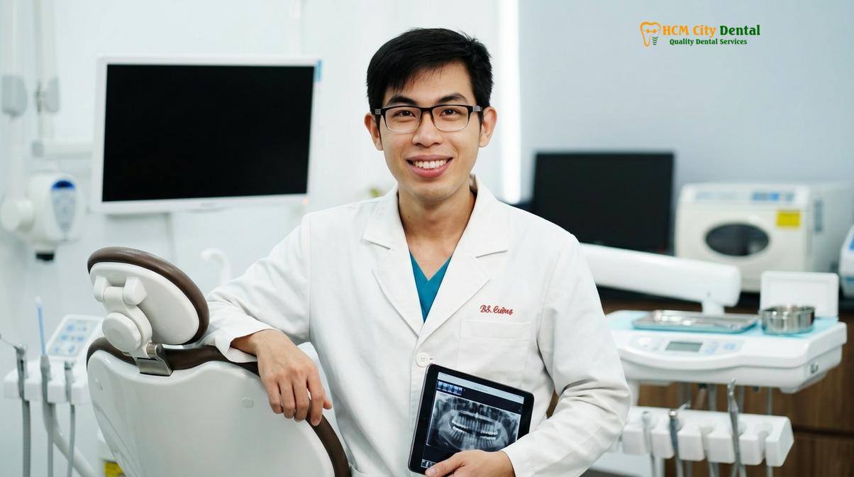 Dr. Nguyen Van Cuong DDS, Chief Clinical Director at HCMC Dental Clinic.