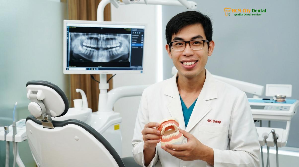 Dr. Nguyen Van Cuong DDS at HCMC Dental Clinic