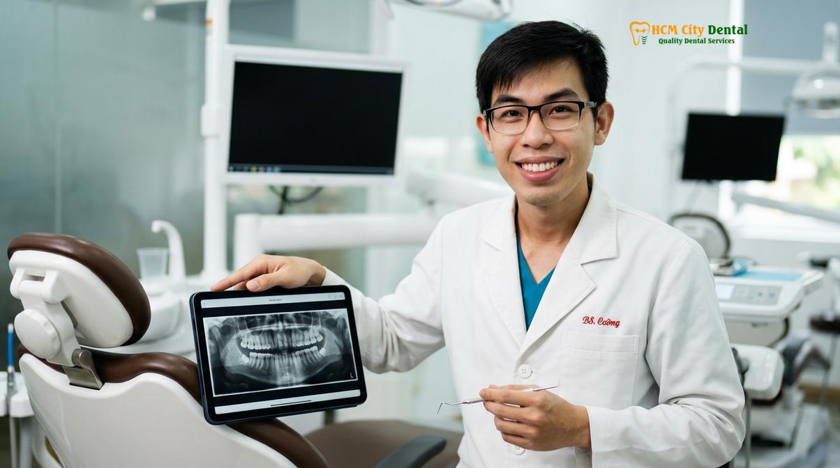 Dr. Nguyen Van Cuong DDS at HCMC Dental Clinic