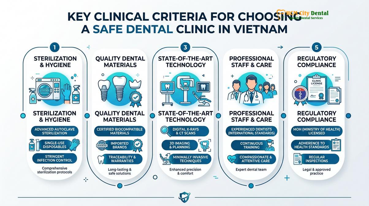 Illustration of is it safe to get dental work in ho chi minh city