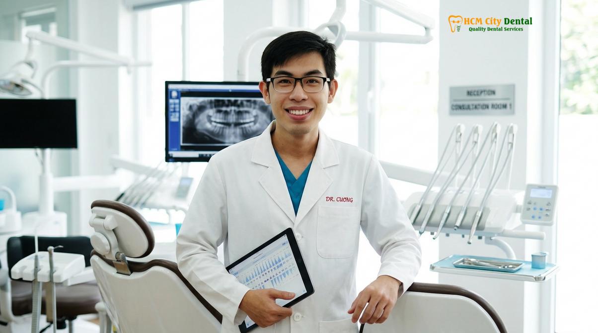 Dr. Nguyen Van Cuong DDS at HCMC Dental Clinic