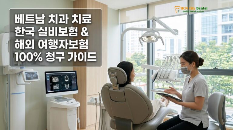 베트남 치과 치료 한국 실비보험 & 해외 여행자보험 100% 청구 가이드 — 닥터 끄엉 원장 | HCMC Dental