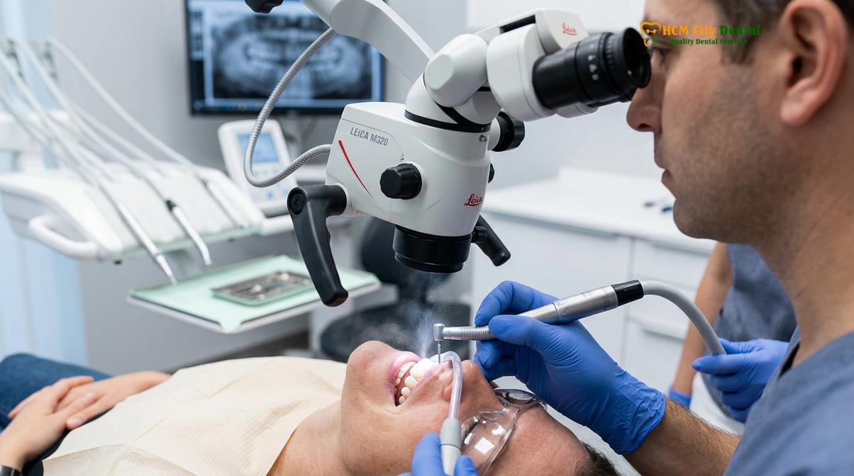 Precision enamel mapping and preparation utilizing high-magnification dental loupes.