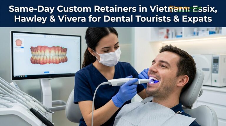 Same-Day Custom Retainers in Saigon: Essix, Hawley & Vivera Guide
