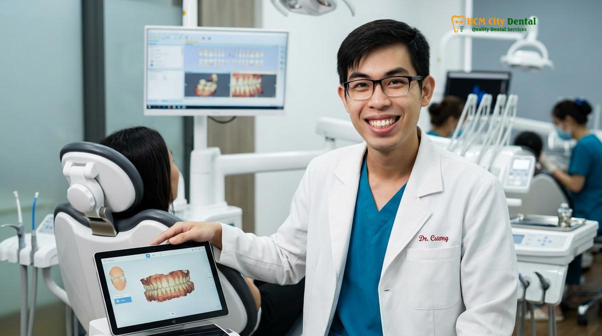 Dr. Nguyen Van Cuong DDS, Chief Clinical Director at HCMC Dental Clinic.