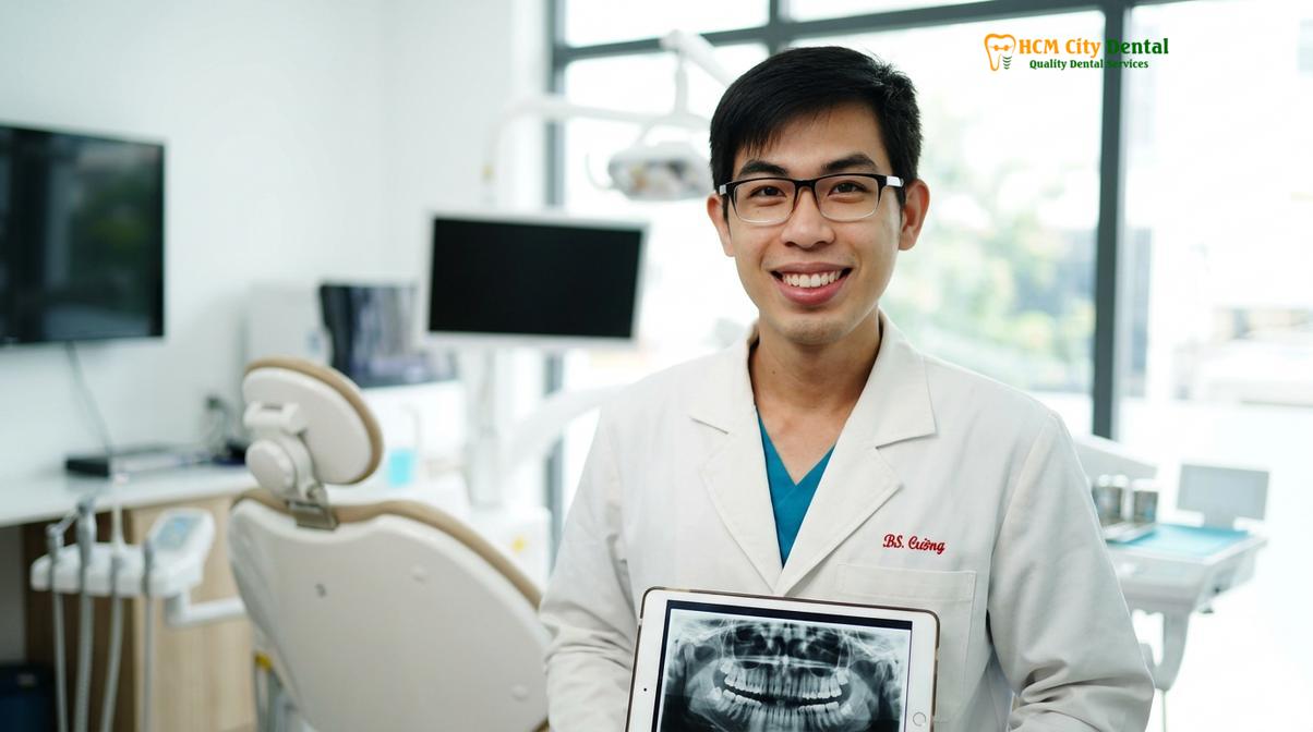 Dr. Nguyen Van Cuong DDS, Chief Clinical Director, specializing in advanced implantology.